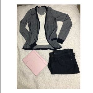 Downeast basics cardigan size large / like new!